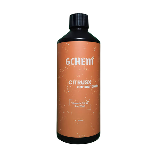 gchem citrus pre wash for car cleaning 500ml bottle