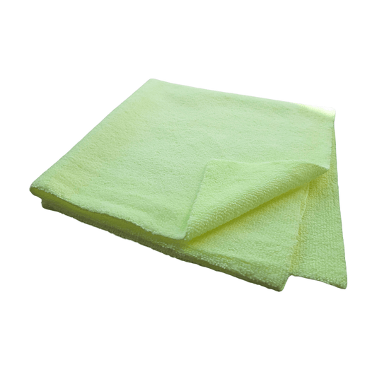 gchem seamless ultrasoft microfibre cloths in yellow colour